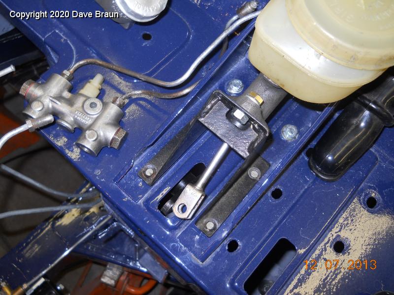 Spitfire1974/Restoration/Brakes/Master Cylinder/Installing clevis pin